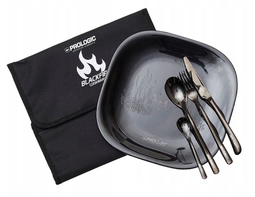Zestaw obiadowy dla 1 osoby Prologic Blackfire Dinning Set / *72739* sklep wędkarski Makarfish 1
