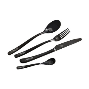 Zestaw sztućców Prologic Blackfire / 4 el. + pokrowiec / *72738*