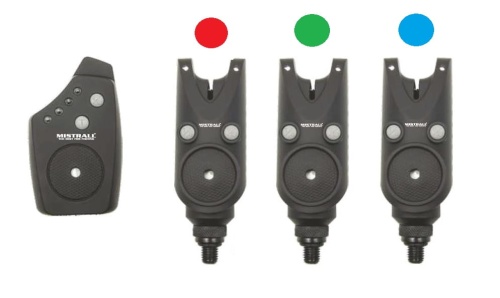 Centralka + Sygnalizatory Mistrall Slim R2 / 3 + 1 / *AM-6008634* sklep wędkarski Makarfish 1