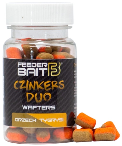 Kulki proteinowe Czinkers Duo Feeder Bait / Orzech Tygrysi / neutralne / 7 x 10 mm / 60 ml / *FB36-3* sklep wędkarski Makarfish