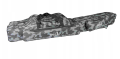 Pokrowiec Ciemne moro Jaxon / 3 komory / 90 cm / *UJ-XDC090*  sklep wędkarski Makarfish 2