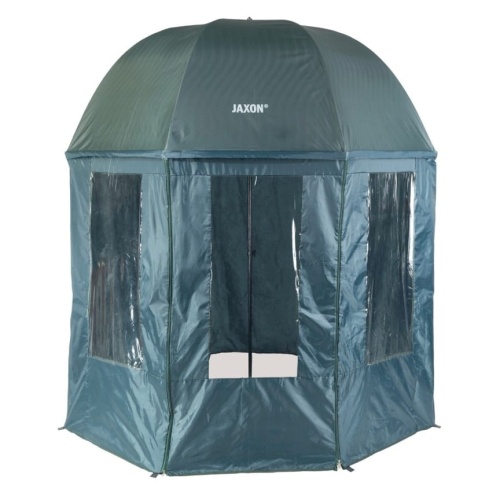 Parasol wędkarski z osłoną zabudowany Jaxon Master / 2,50 m / *AK-PLX250XA* sklep wędkarski Makarfish