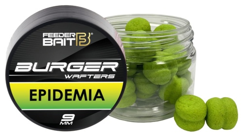 Fluo Burger Wafters Feeder Bait / Epidemia / 9 mm / 25 ml / *FB37-1* sklep wędkarski Makarfish