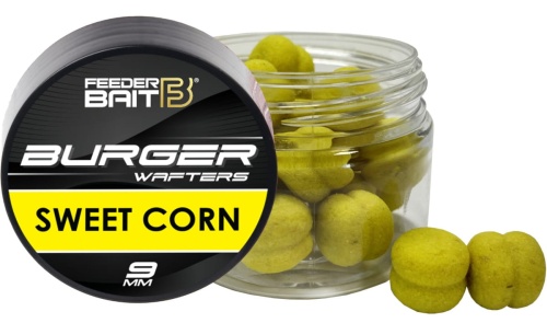 Fluo Burger Wafters Feeder Bait / Słodka Kukurydza / 9 mm / 25 ml / *FB37-3* sklep wędkarski Makarfish