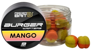 Fluo Burger Wafters Feeder Bait / Mango / 9 mm / 25 ml / *FB37-9*