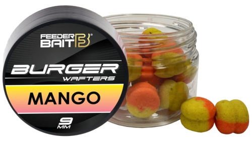 Fluo Burger Wafters Feeder Bait / Mango / 9 mm / 25 ml / *FB37-9*  sklep wędkarski Makarfish