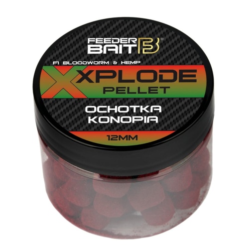 Pellet Xplode Feeder Bait / F1 - Ochotka & Konopie / 12 mm / Smużący / Pop-Up / *FB23-2*  sklep wędkarski Makarfish