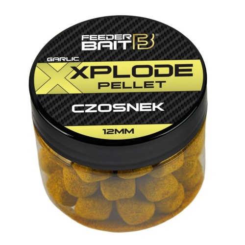 Pellet Xplode Feeder Bait / Czosnek / 12 mm / Smużący / Pop-Up / *FB23-10* sklep wędkarski Makarfish