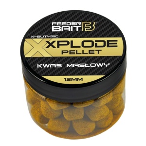 Pellet Xplode Feeder Bait / Kwas Masłowy / 12 mm / Smużący / Pop-Up / *FB23-12*
