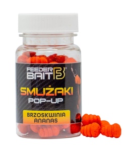 Kulki proteinowe Smużaki Feeder Bait / R-72 - Ananas & Brzoskwinia / pływające / 7 x 10 mm / 60 ml / *FB16-10*