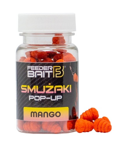 Kulki proteinowe Smużaki Feeder Bait / Mango / pływające / 7 x 10 mm / 60 ml / *FB16-12* sklep wędkarski Makarfish