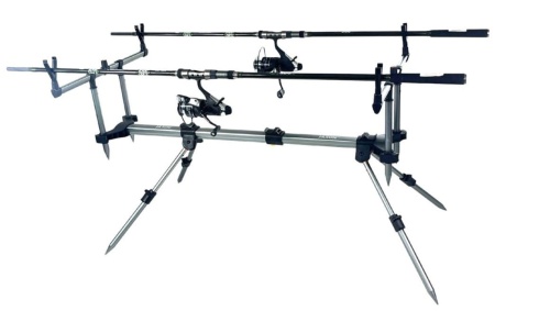 Stojak karpiowy Rod Pod Jaxon J-PRO / na 3 wędki / *PZ-RPD013* sklep wędkarski makarfish 1
