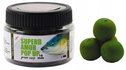 Kulki proteinowe Carp Zoom Superb / Amur / Pop UPS - pływające / 16 mm / 40 g / *FZ-CZ1364* sklep wędkarski makarfish