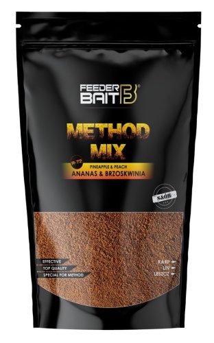 Zanęta Method Mix Feeder Bait / R72 - Ananas & Brzoskwinia / 800 g / *FB9-10*  sklep wędkarski Makarfish