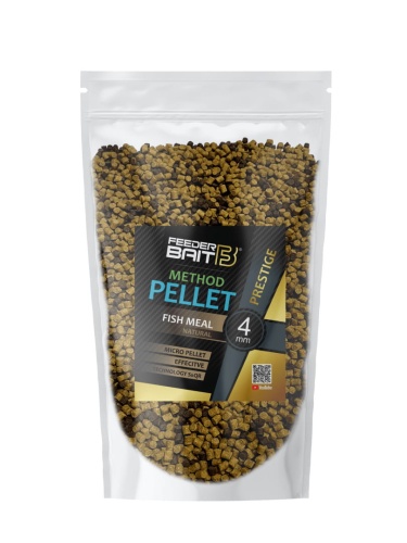 Pellet Feeder Bait Prestige / Fish Meal Natural / 4 mm / 800 g / *FB12-1* sklep wędkarski Makarfish
