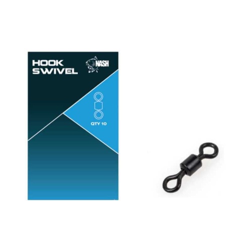 Mikro krętlik Nash Hook Swivel / 10 szt / *T8086* sklep wędkarski Makarfish 1
