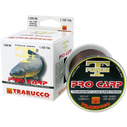 Żyłka Trabucco T-Force Pro Carp / 0,354 mm / 300 m / 15,80 kg / *053-15-350* sklep wędkarski Makarfish