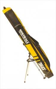 Pokrowiec 3 komorowy Mistrall Yellow / sztywny / ze stojakiem / 150 cm / *AM-6009309* 