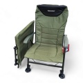 Fotel wędkarski z podnóżkiem Mistrall / 6,9 kg  / *AM-6008880* sklep wędkarski Makarfish 4
