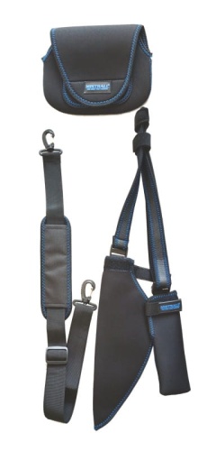 Pokrowiec neoprenowy na jedną wędkę z kołowrotkiem Mistrall / 72 - 155 cm / *AM-6008736* sklep wędkarski makarfish 1