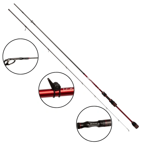 Wędka Mikado MFT Perch Spin / 2,08m / 1 - 7 g / *WAA978-208* sklep wędkarski makarfish 1