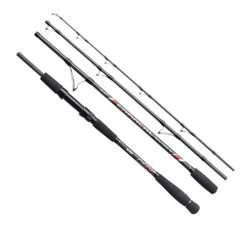 Wędka Jaxon Caracal Travel Strong / 2,40 m / 50 - 220 g / 4 cz. / *WJ-CMT240220* sklep wędkarski Makarfish