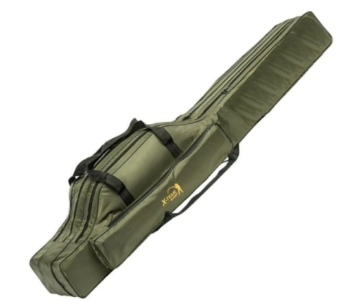 Pokrowiec Zielony Jaxon / 3 komory / 160 cm / *UJ-XAU160*  sklep wędkarski Makarfish 1