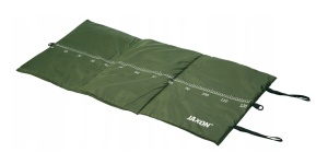 Mata karpiowa z miarką Jaxon / 123 x 60 x 1 cm / duża / *AK-KZH100* 