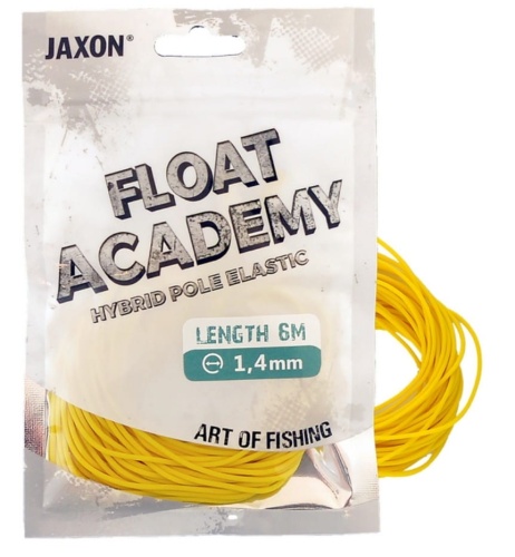 Amortyzator hybrydowy Jaxon do tyczki / 1,40 mm / 6 m / żółty / *AC-PEB140* sklep wędkarski Makarfish