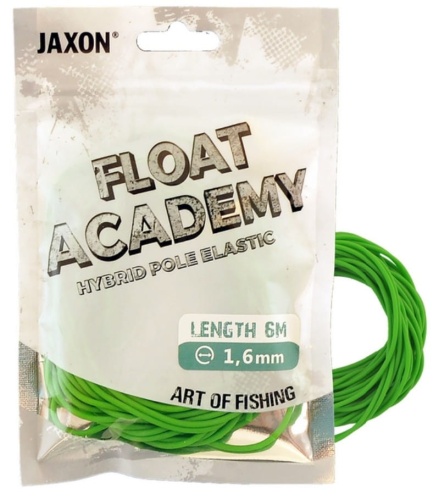 Amortyzator hybrydowy Jaxon do tyczki / 1,60 mm / 6 m / zielony / *AC-PEB160* sklep wędkarski Makarfish