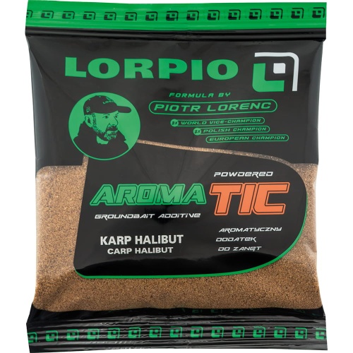 Atraktor zapachowy w proszku Aromatic Lorpio / karp halibut / 200g / *DD-LO078*  sklep wędkarski makarfish 1