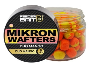 Mikron Feeder Bait / Duo Mango / Wafters / 4 x 6 mm / 25 ml / Pomarańczowo & żółte / *FB27-26*  