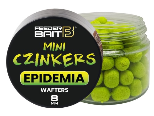 Kulki proteinowe mini Czinkers Feeder Bait / Epidemia / zielony / 6 x 8 mm / 25 ml / *FB42-1* sklep wędkarski makarfish 1