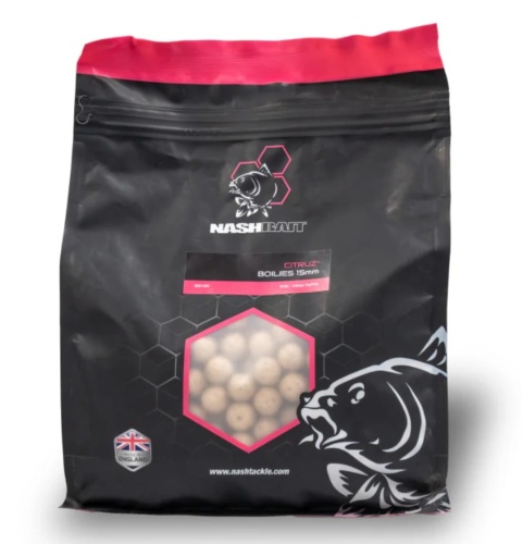 Kulki proteinowe Nash Citruz Boilies / ∅ 15 mm / 1 kg / *B6401* sklep wędkarski Makarfish