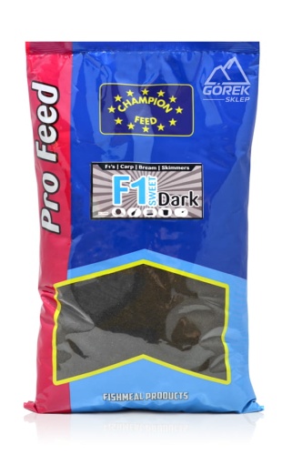 Zanęta Champion Feed F1 Sweet Dark / 2 kg / *CFF1SweetDark* sklep wędkarski Makarfish