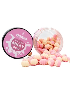 Przynęta Osmo Mini Larwa Dual / Milky / 10 x 7 mm / 50 ml / *OMLDM* 