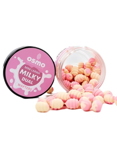 Przynęta Osmo Mini Larwa Dual / Milky / 10 x 7 mm / 50 ml / *OMLDM* sklep wędkarski Makarfish