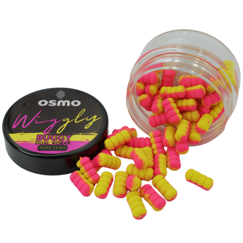 Przynęta Osmo Mini Robak Wiggly / Buggy / 12 x 6 mm / 25 ml / *OMRWB* sklep wędkarski Makarfish