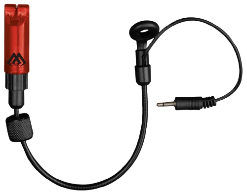 Sygnalizator brań, hanger podświetlany Mikado Intro LED / Czerwony / *AMS015-LED-R* sklep wędkarski Makarfish