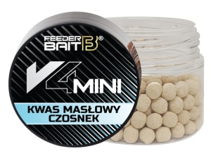 Przynęta Feeder Bait V4 Mini Wafters / Kwas masłowy - Czosnek / 4 mm / 15 ml / *FBV-3*