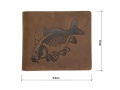 Skórzany portfel Delphin Carp Classic / *101004831* sklep wędkarski Makarfish 2