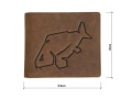 Skórzany portfel Delphin Carp Outline / *101004830* sklep wędkarski Makarfish 2