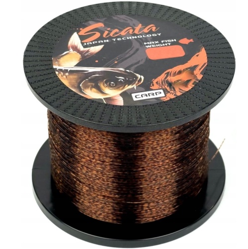 Żyłka Mistrall Sicata Carp / brązowa-3D / ∅ 0,35 mm / 22,60 kg / 1200 m / *ZM-3601135* sklep wędkarski Makarfish