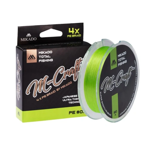 Plecionka Mikado M-Craft BRAID Fluo 0,08mm / 150m / 4,51kg *ZMCF-150-008* sklep wędkarski makarfish 1