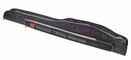 Pokrowiec Mikado Black Camo / usztywniany / na 3 wędki / 150 cm / *UWD-BC1-150* sklep wędkarski Makarfish 1