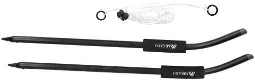 Zestaw do mierzenia odległości, kołki dystansowe Mikado Długie / 93 cm / 3 m / *AMF20-20-L* sklep wędkarski makarfish 1