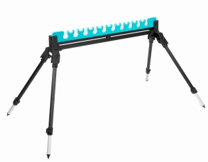 Stojak , grzebień do topów , wędzisk Mikado  / 10 gniazd / 80 cm / *IS15-POD-23*  