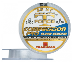 Żyłka Trabucco T-Force Competition  Pro / 0.25 mm / 25 m / 8,400 kg / *052-65-250*  
