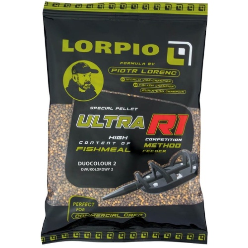 Pellet Lorpio Ultra R1 Duocolour / 2,0 mm / 700 g / *DD-LO601* sklep wędkarski makarfish 1
