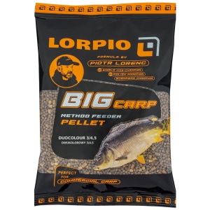 Pellet Lorpio Big Carp Duocolour  / mix 3,0 + 4,5 mm / 700 g / *DD-LO621*  